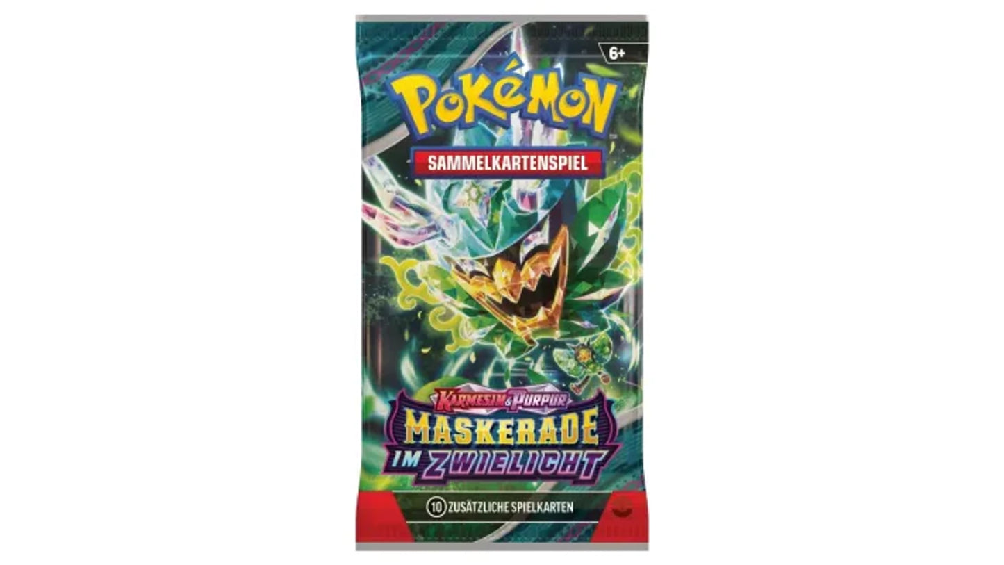 Pokemon Karmesin & Purpur - Maskerade im Zwielicht Booster Display (36 Booster) - Deutsch