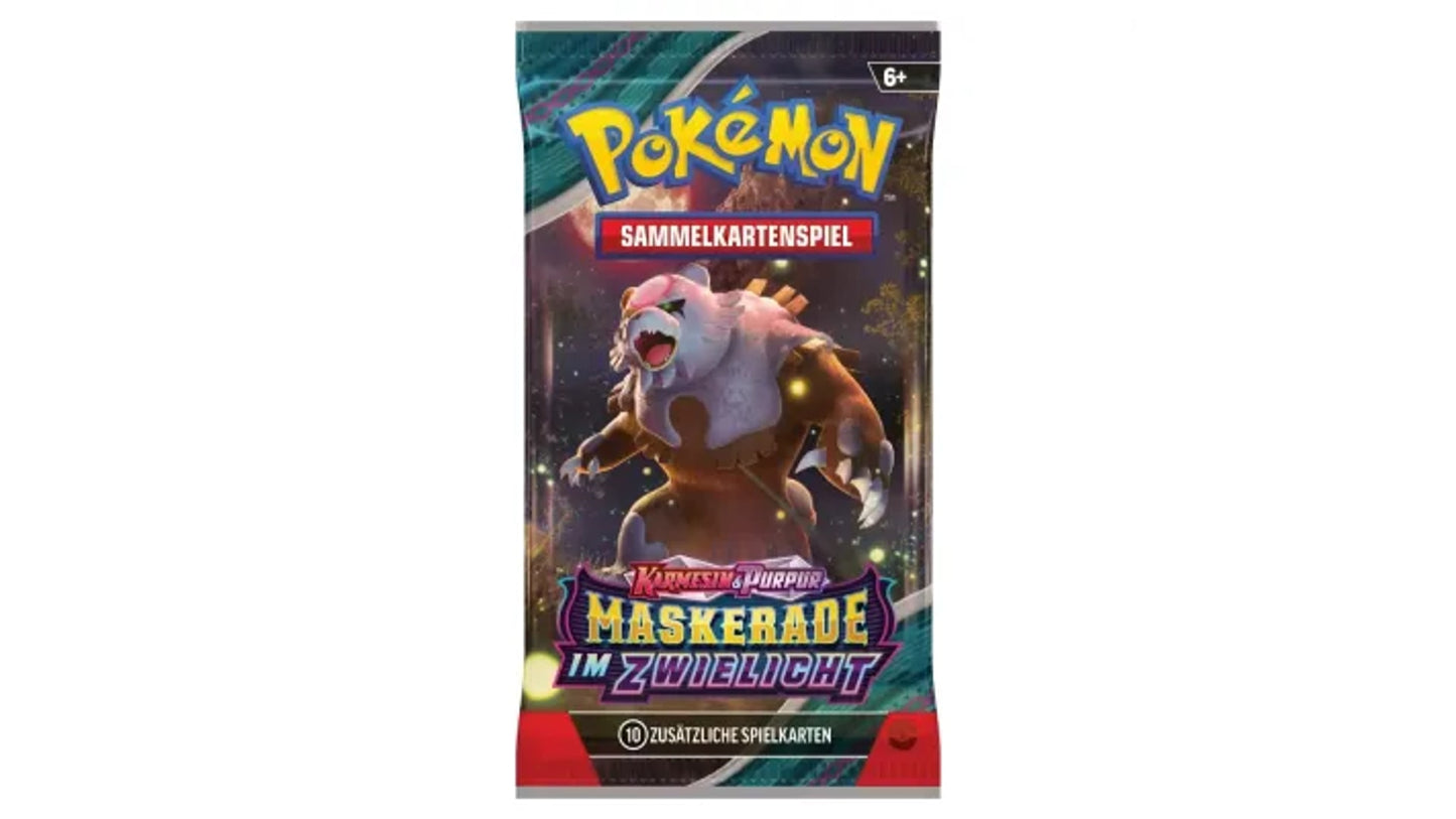 Pokemon Karmesin & Purpur - Maskerade im Zwielicht Booster Display (36 Booster) - Deutsch