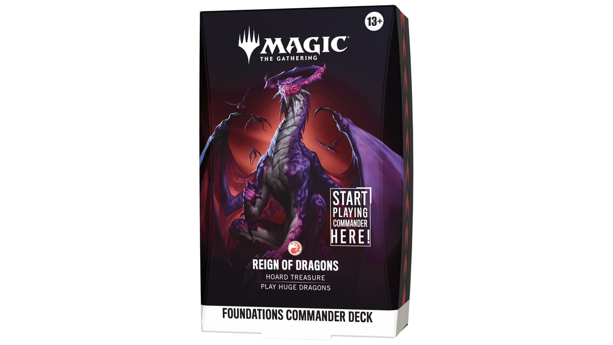MTG - Foundations Starter Commander Deck Display (5 Decks) - EN