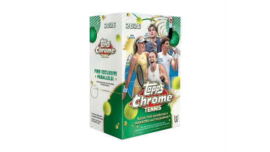 Topps Chrome Tennis 2026 - Value Box (7 Booster Packs)