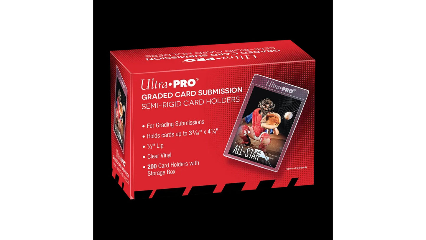 Ultra Pro Semi Rigid Tall Card Holders (200 Stück) 1/2 lip