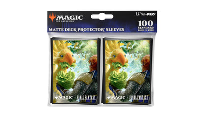 Magic: The Gathering - Final Fantasy (TM) - 100ct Deck Protector Sleeves Commander V8