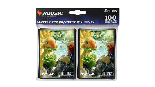Magic: The Gathering - Final Fantasy (TM) - 100ct Deck Protector Sleeves Commander V8