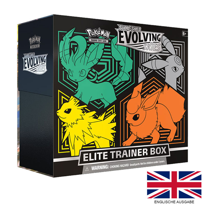 Evolving Skies - Elite Trainer Box (Green/Orange) (ENG)