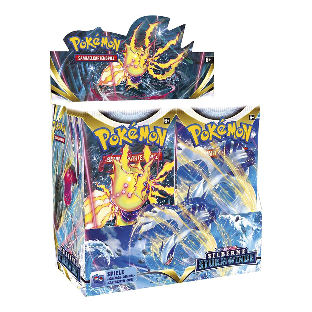 Pokémon - Silberne Sturmwinde - Display (DEU)