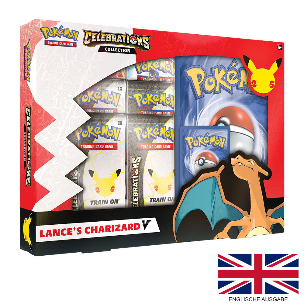 Pokémon Celebrations - Lance`s Charizard V Box (ENG)