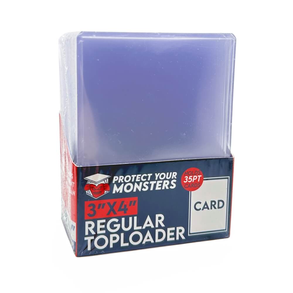 Protect Your Monsters - Regular Toploader - 3" x 4" (25 Stück)