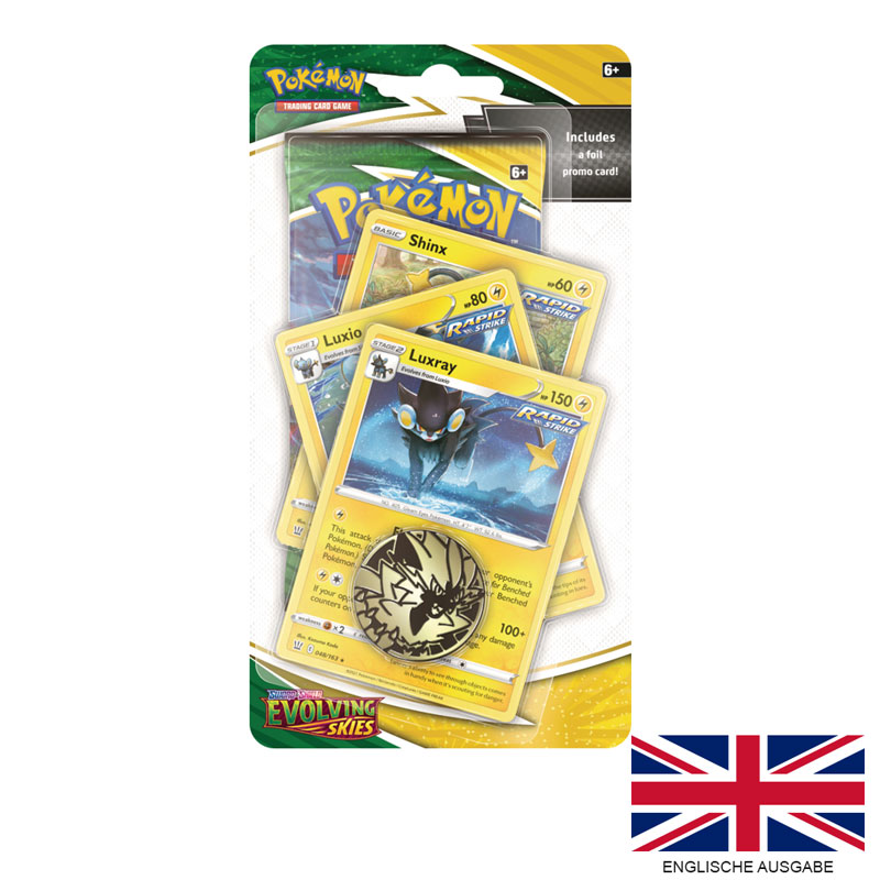 Evolving Skies - Luxray Checklane Blister (ENG)