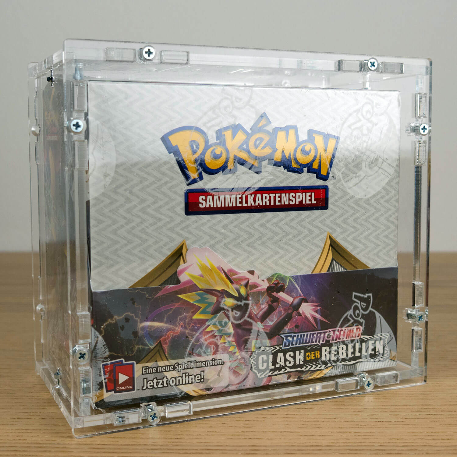 Pokemon Acryl Case Schutzbox für PreRelease Kit Boxzb Vivid VoltageNEU OVP 
