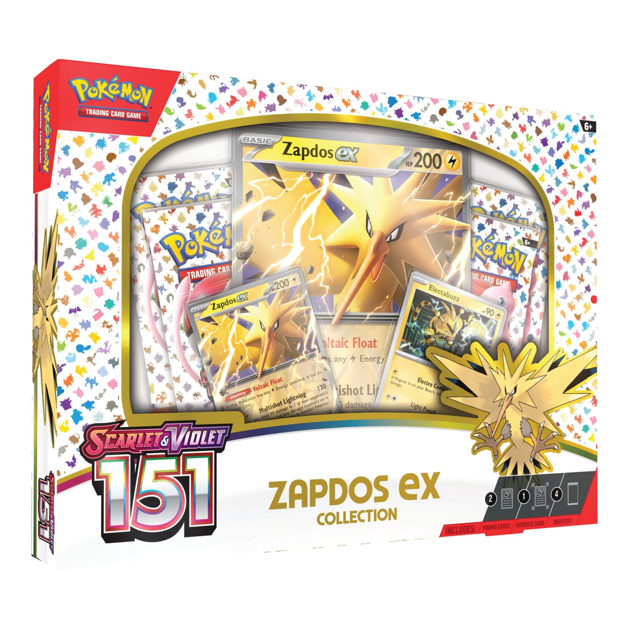 Scarlet & Violet - Pokémon 151 - Zapdos ex Box (ENG)