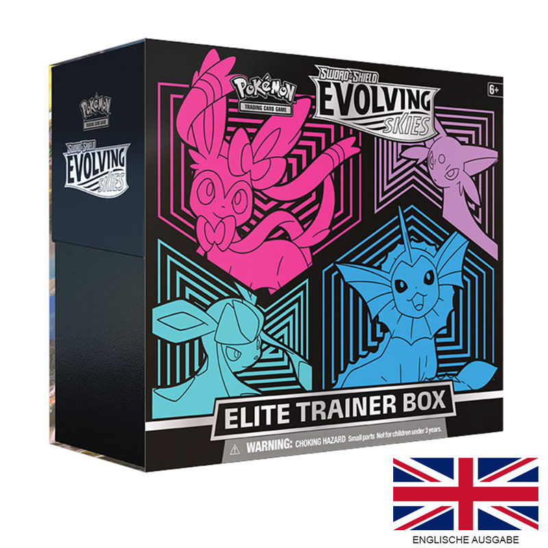 Evolving Skies - Elite Trainer Box (Pink/Blue) (ENG)