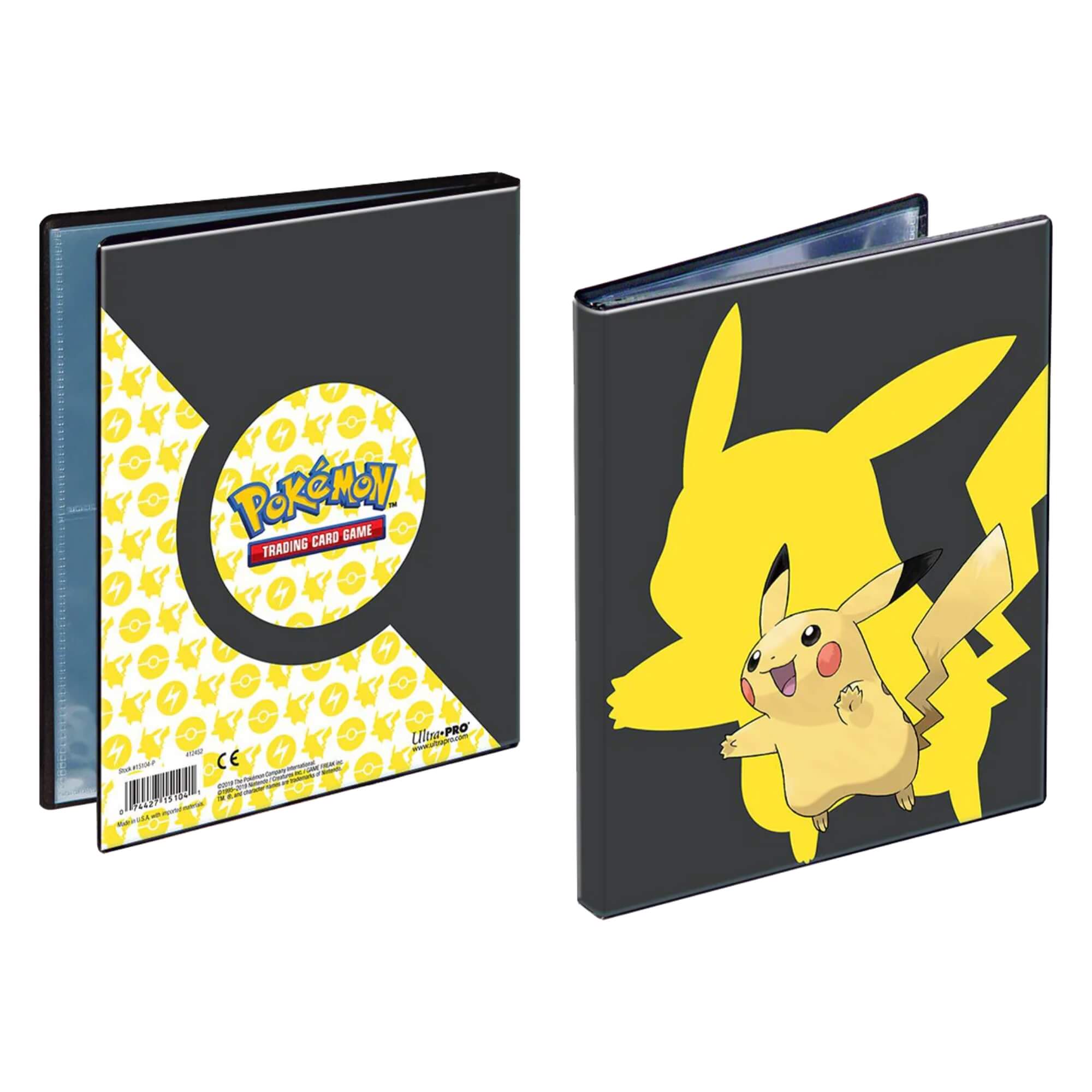 Ultra Pro - 4-Pocket Portfolio - Pikachu