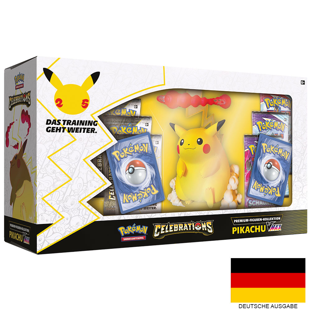 Pokémon Celebrations - Pikachu VMAX Premium-Figuren-Kollektion (DEU)