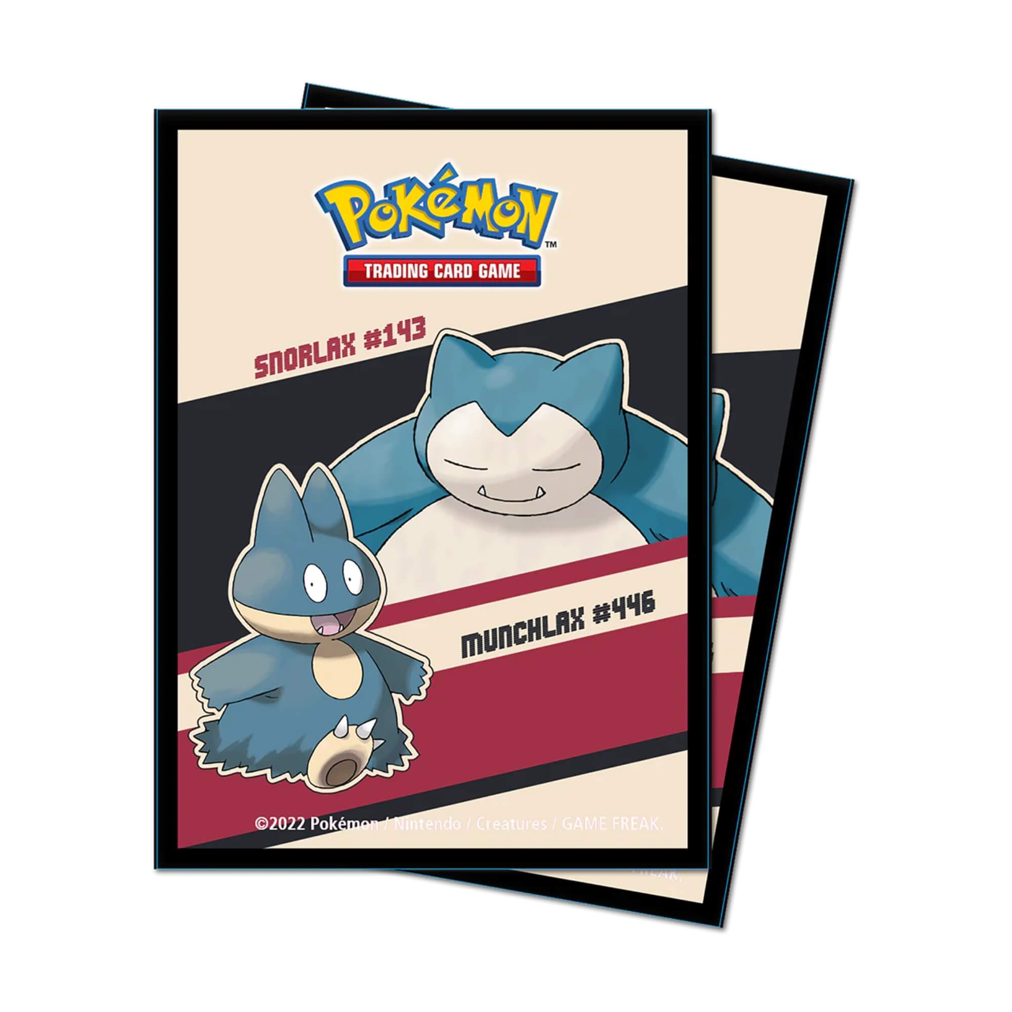 Ultra Pro - Kartenhüllen - Pokemon Snorlax Munchlax (65 Stück)
