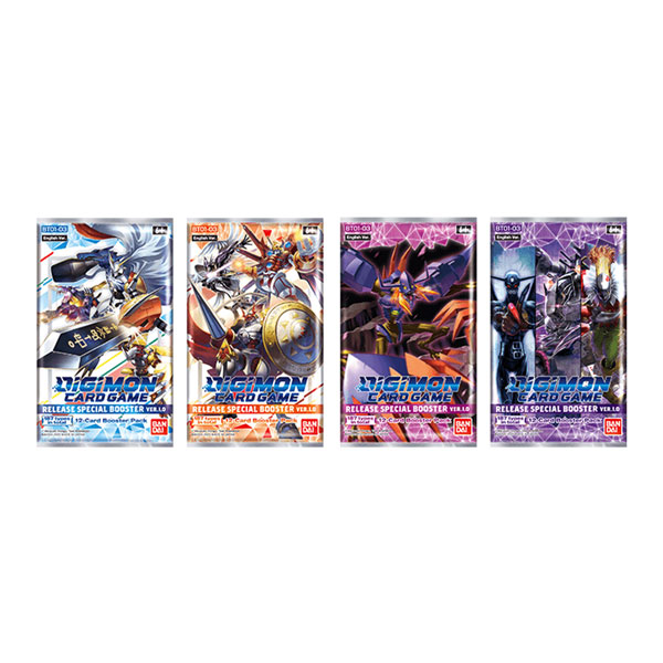 Digimon Card  - Release Special Booster Display Ver. 1.0  BT01-03 (ENG)