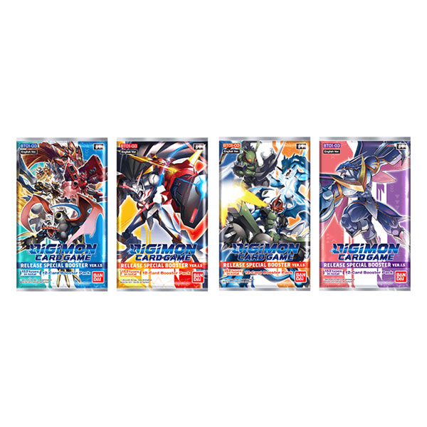 Digimon Card  - Release Special Booster Display Ver. 1.5  BT01-03 (ENG