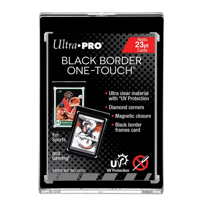 Ultra Pro One-Touch Magnetic Holder Black Border