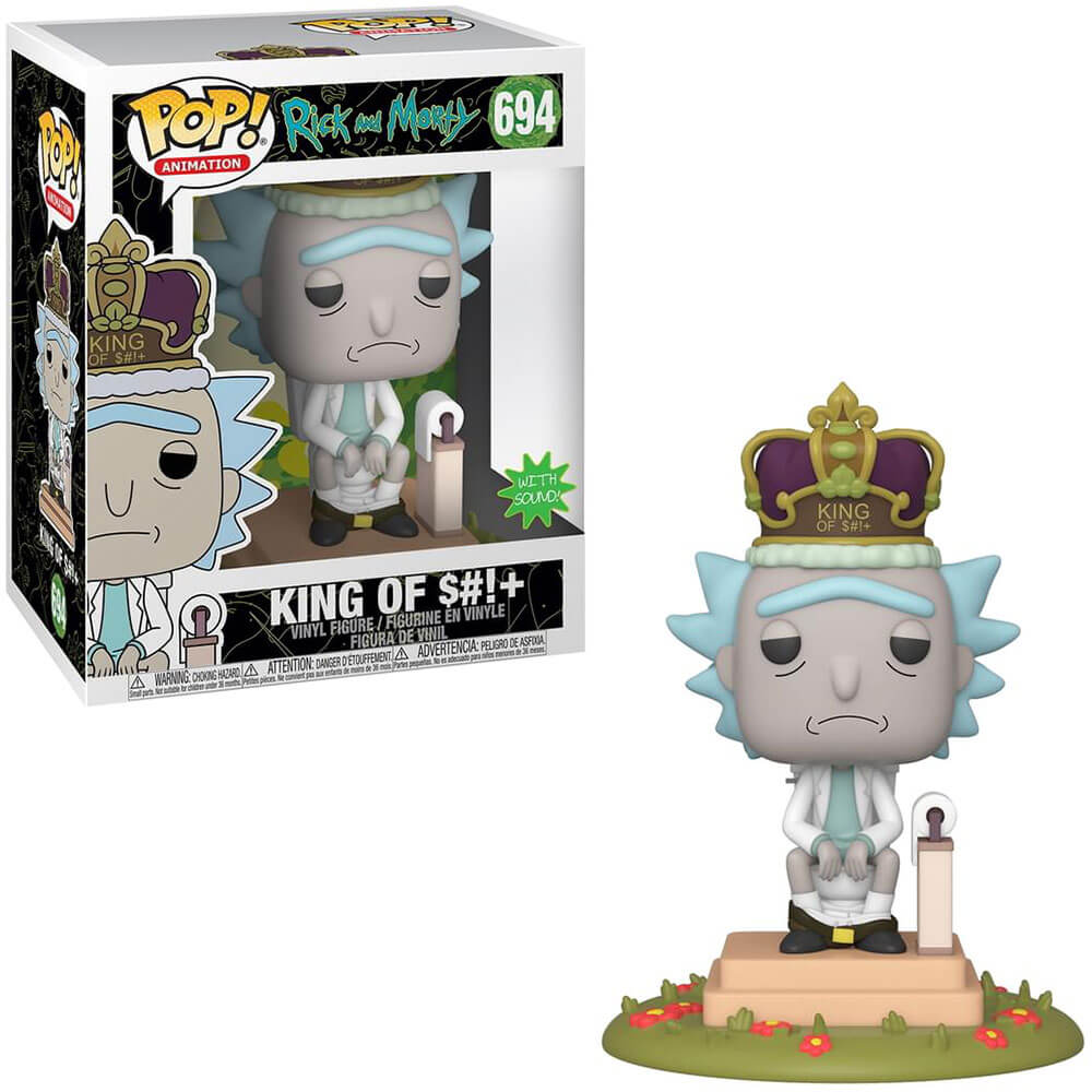 Rick and Morty - King of $#!+ #694 POP! Vinyl Figur